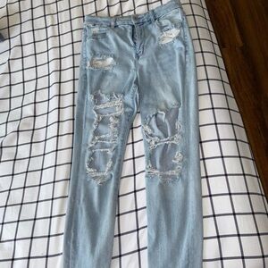 American Eagle Outfitters Light Blue Denim Pants